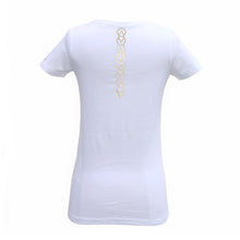 Lade das Bild in den Galerie-Viewer, T-Shirt Classic Touch weiß/gold